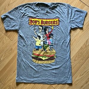 Ripple Junction Gray Bob's Burgers Short Sleeve Tee